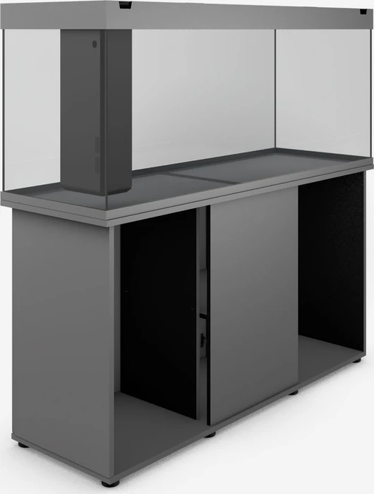 Juwel Rio 450 LED Aquarium-Set mit Unterschrank, grau/grau, 450l