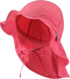 Sterntaler Flapper aus UV-Popeline 50+ Hut koralle (Junior)