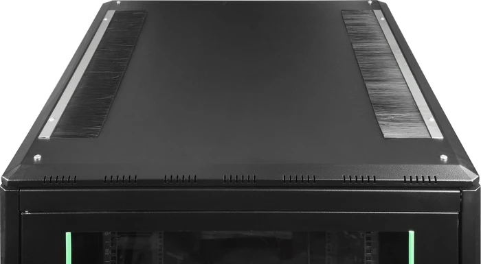 Digitus Professional Unique Light Serie 19" Netzwerkschrank 42HE, Glastür, IP20, RAL 9005, 1000mm tief