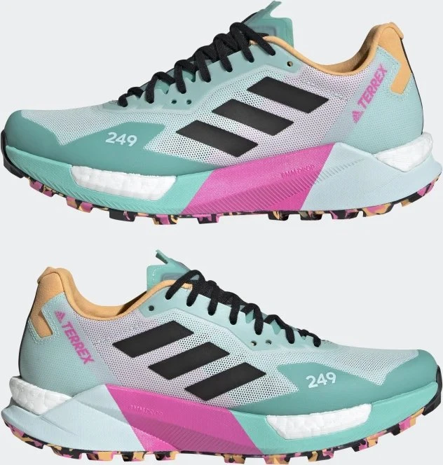 adidas Terrex Agravic Ultra halo mint/core black/acid mint (Damen)
