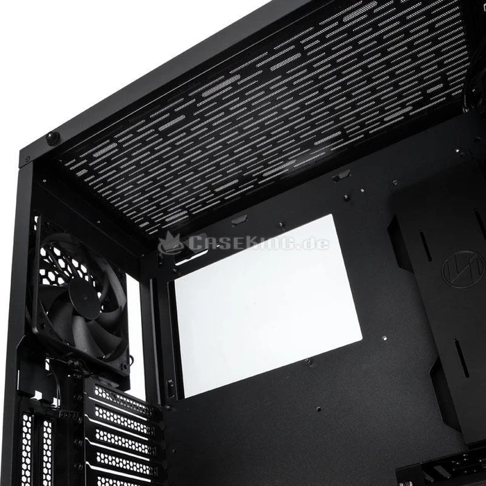 Lian Li Alpha 330X schwarz, Glasfenster