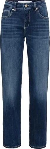 MAC Jeans Straight Jeans dark blue/net wash (Damen)