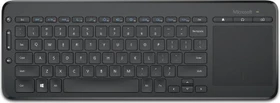 Microsoft All-in-One Media Keyboard schwarz, USB, DE