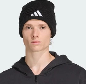 adidas New Logo Cuff Beanie schwarz/weiß