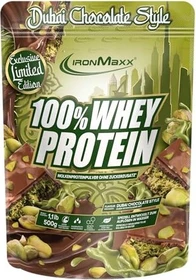 IronMaxx 100% Whey Protein Dubai Schokolade 500g