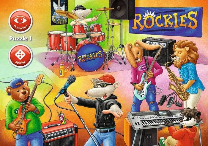 Ravensburger Puzzle Welt der Musik Im Proberaum Sinfonieorchester Musik der Welt