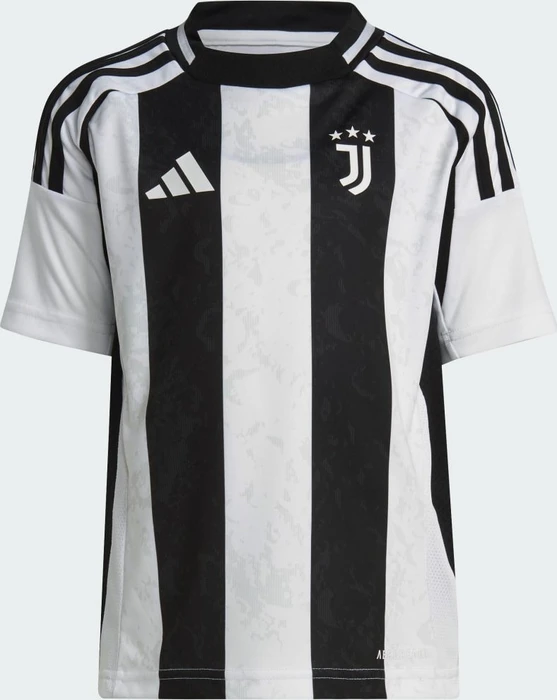 adidas Juventus Turin 2024/2025 Heimausrüstung white/black (Junior)