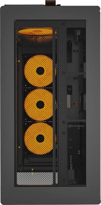 Montech HS02 Pro Black, Glasfenster