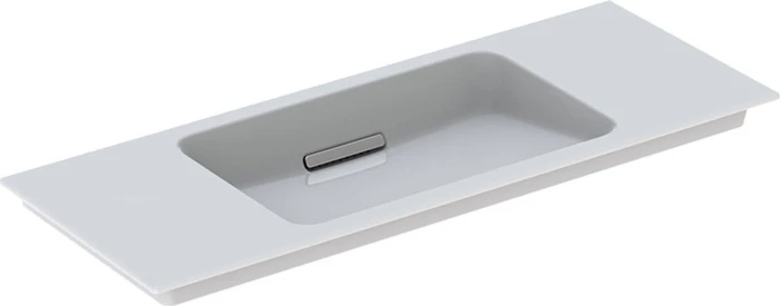 Geberit ONE Möbelwaschtisch Abgang horizontal, verkürzte Ausladung
