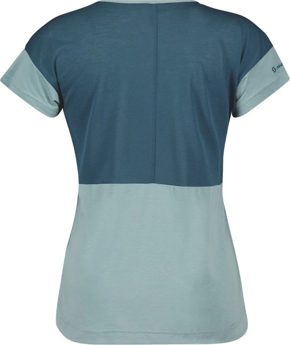 Scott Trail Flow Dri Trikot kurzarm northern mint/nothern blue (Damen)