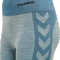 hummel CLEA Seamless Tight Hose lang blue coral/marshmallow (Damen) Vorschaubild