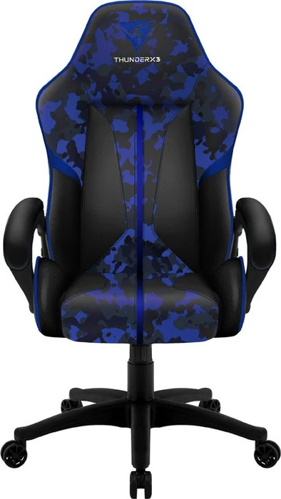 Thunder X3 BC1 CAMO Gamingstuhl Admiral, camouflage/blau