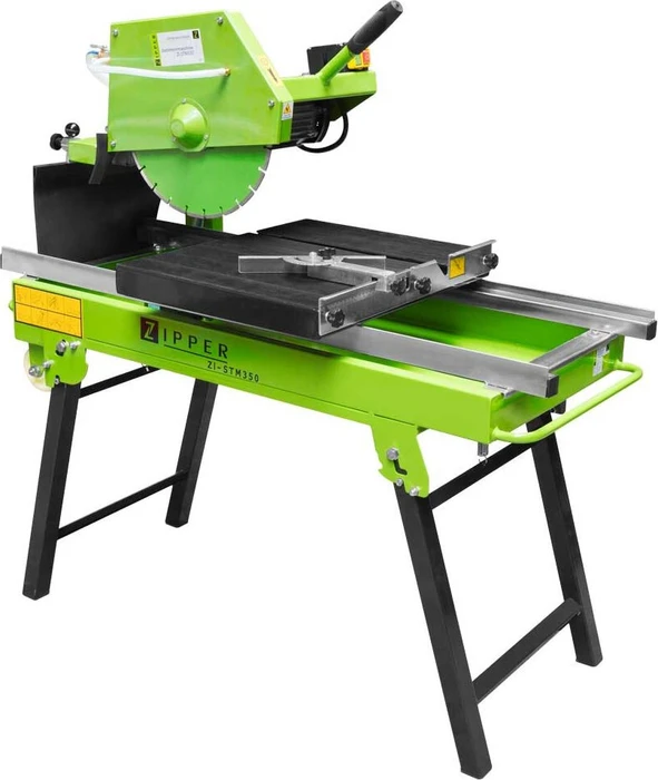 Zipper ZI-STM350 Elektro-Baustofftrennsäge inkl. Untergestell