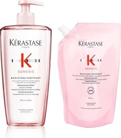 Kérastase Genesis Bain Hydra-Fortifiant Shampoo, 1l (2x 500ml)