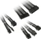 Kolink Core Adept Braided Cable Extension Kit, Black/Grey Vorschaubild