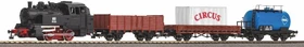 Piko - Spur H0 Start-Set - Start-Set mit Bettung Güterzug