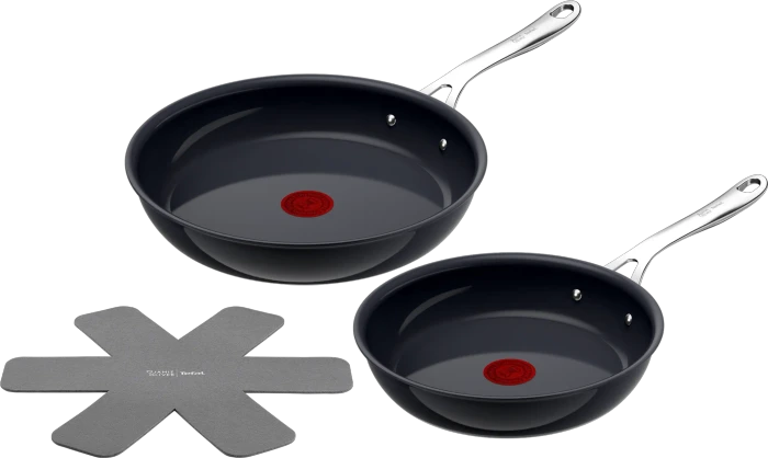 Tefal C471S255 Jamie Oliver Enjoy Keramikpfannen-Set, 2-tlg.
