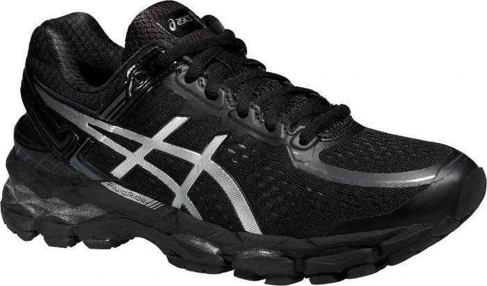 Asics Gel-Kayano 22 onyx/silver/charcoal (Damen)