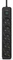 Inca IPW-44SY3 Steckdosenleiste mit Schalter, 5-fach, 3m, schwarz Vorschaubild