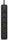 Inca IPW-44SY3 Steckdosenleiste mit Schalter, 5-fach, 3m, schwarz