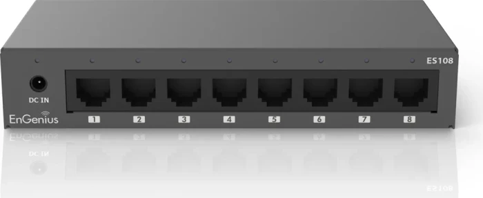 EnGenius ES Desktop Gigabit Switch, 8x RJ-45