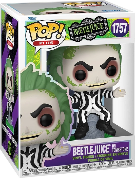 FunKo Pop! Movies - Beetlejuice - Plus Beetlejuice on Tombstone