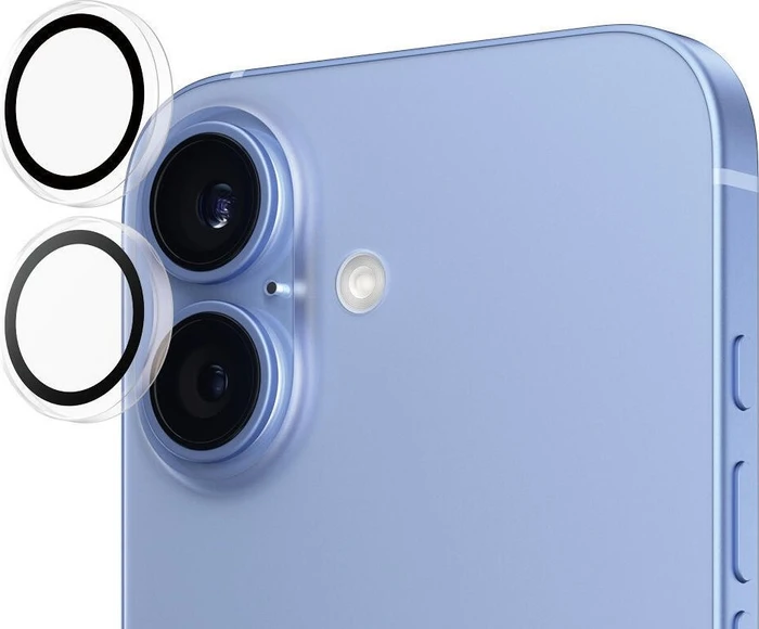 PanzerGlass Hoops Camera Lens Protector für Apple iPhone 16/16 Plus transparent