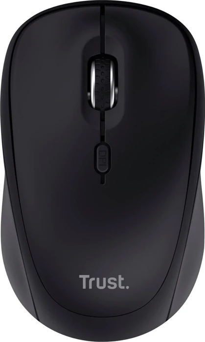 Trust Yuki Silent Multi-Device Wireless Mouse schwarz, USB/Bluetooth