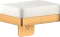 Hansgrohe Axor Universal Softsquare Seifenschale mit Halter brushed gold optic Vorschaubild
