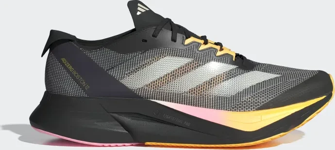 adidas Adizero Boston 12 core black/zero metallic/spark (Herren)