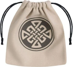 Q-Workshop Würfelbeutel Celtic beige & black