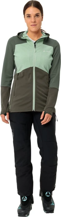 Vaude Monviso Grid Fleece Funktionsjacke agave (Damen)