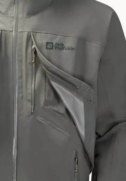 Jack Wolfskin Diskovera 3L Funktionsjacke gecko green (Herren)