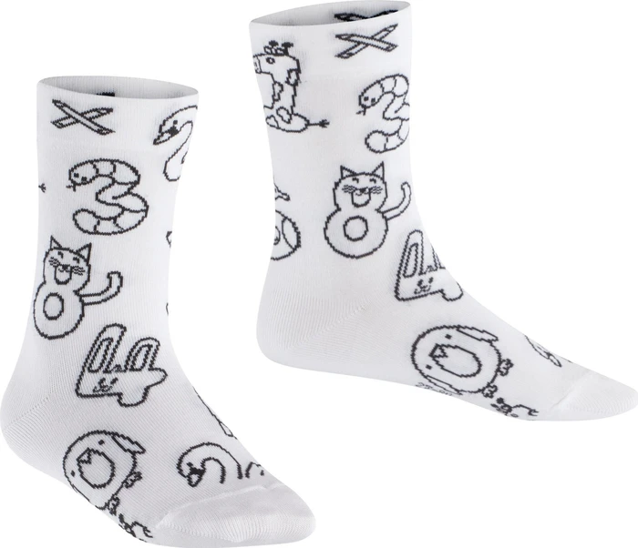 Falke Animal Number Paint Set Socken weiß (Junior)