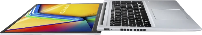 ASUS VivoBook 16 M1605YA-MB601W, Cool Silver (Tastatur schwarz), Ryzen 5 7430U, 16GB RAM, 512GB SSD, DE