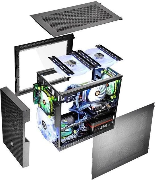 Thermaltake Core X1, Acrylfenster, Mini-ITX