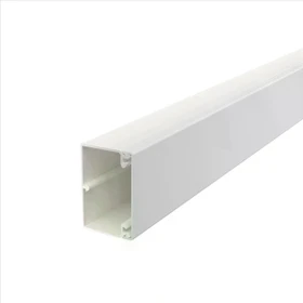 OBO Bettermann WDK40060RW Kabelkanal, 60x40mm, 2m, reinweiß
