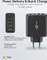 goobay 4-Port GaN Netzteil, USB-C/USB-A, 2x USB-C + 2x USB-A, 68W, schwarz Vorschaubild