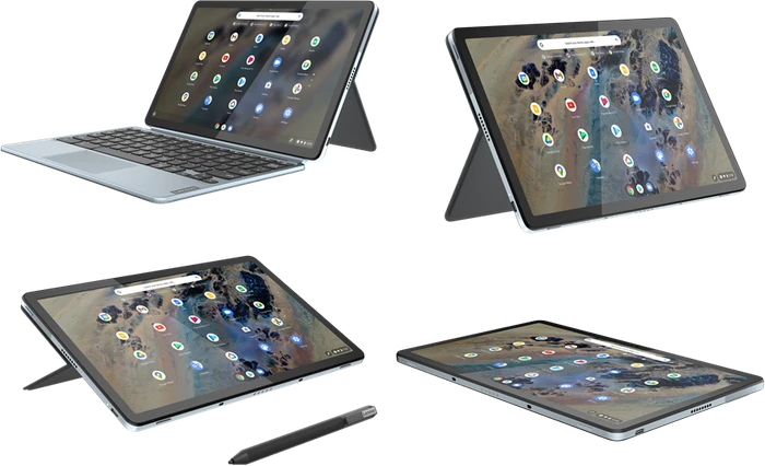 Lenovo IdeaPad 3 Chrome 11Q727 Misty Blue, Snapdragon 7c Gen 2, 4GB RAM, 128GB