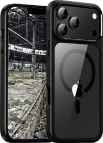 JT Berlin Pankow Hybrid Case MagSafe für Apple iPhone 17 Pro schwarz