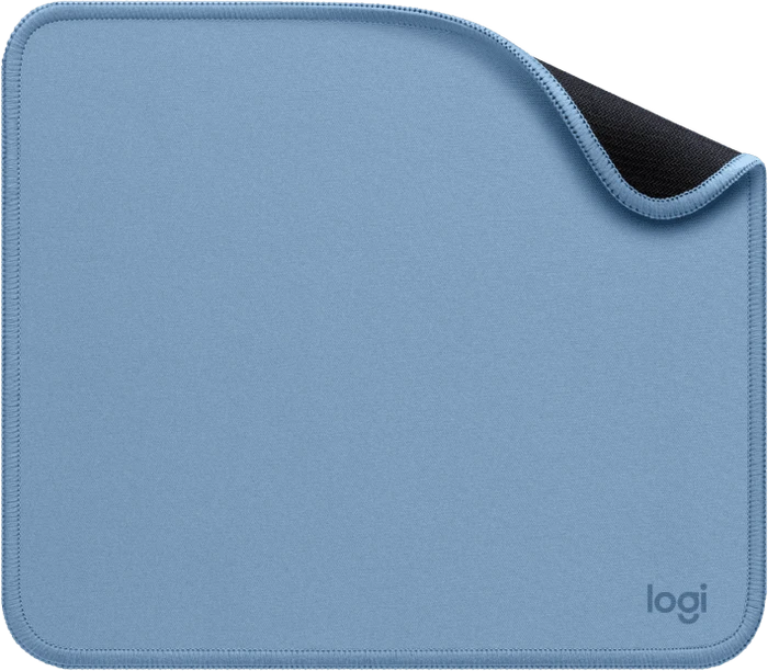 Logitech Mouse Pad Studio Series, 230x200mm, Blue Grey blau