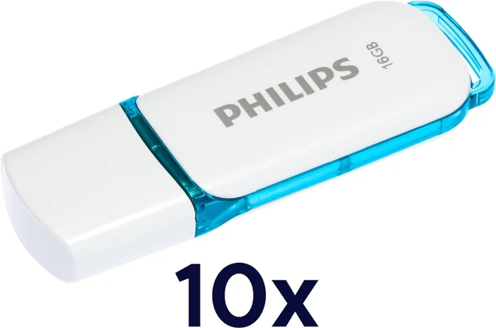 Philips Snow Edition 16GB, USB-A, USB 2.0, 10er-Pack