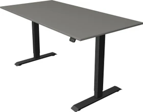 Kerkmann Move 1 elektrisch höhenverstellbarer Sitz-Steh-Schreibtisch 160x80cm graphit/anthrazit