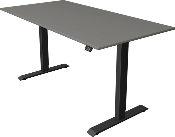 Kerkmann Move 1 elektrisch höhenverstellbarer Sitz-Steh-Schreibtisch 160x80cm graphit/anthrazit
