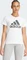 adidas Loungewear Essentials Logo T-Shirt kurzarm weiß/schwarz (Damen) Vorschaubild