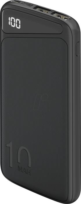 Wentronic Powerbank Slimline 10000mAh schwarz