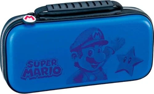 BigBen Game Traveler Super Mario NNS46G Travel Case Tasche blau (Switch)
