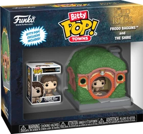 FunKo Bitty Pop! Towns - Herr der Ringe - Frodo Baggins and The Shire