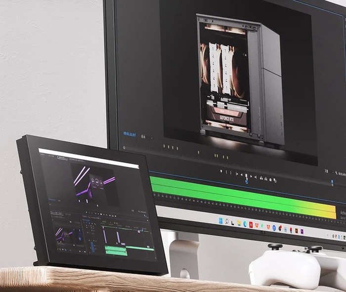 Jonsbo DS8, Monitor 8", schwarz