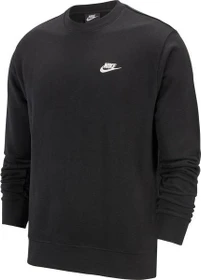 Nike Sportswear Club French-Terry Sweatshirt schwarz/weiß (Herren)